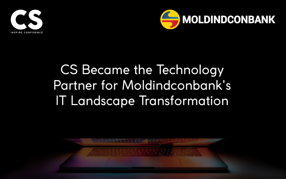 [CS виступила технологічним партнером у програмі трансформації IT-ландшафту Moldindconbank]