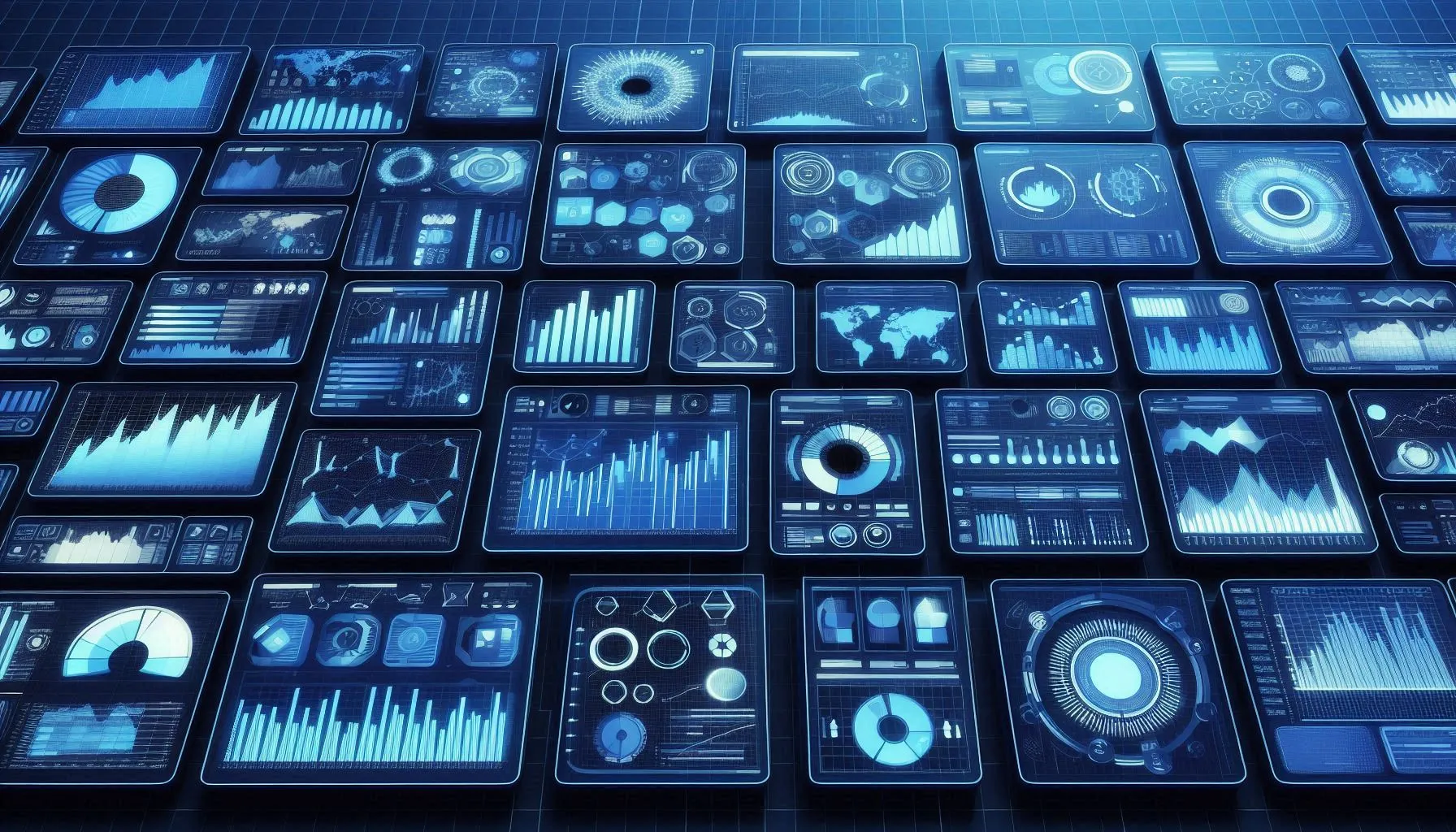 many-graphics-charts-system-monitoring-abstract-in-blue-colors-2d-2